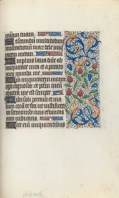 Getijdenboek Gebruik van Rouen: fol. 134r, ca. 1470 door Master of the Geneva Latini