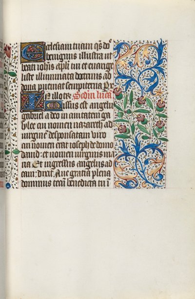 Getijdenboek Gebruik van Rouen: fol. 141r door Master of the Geneva Latini