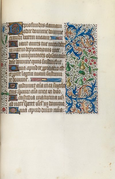 Getijdenboek Gebruik van Rouen: fol. 145r, ca. 1470 door Master of the Geneva Latini