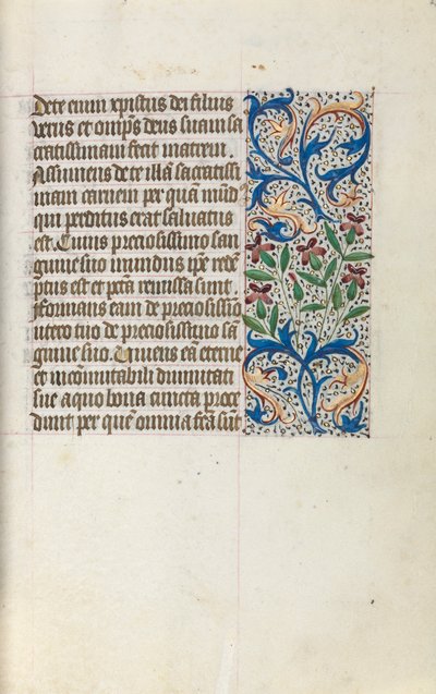 Getijdenboek Gebruik van Rouen: fol. 23r, ca. 1470 door Master of the Geneva Latini