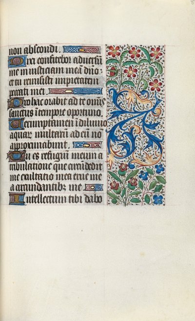 Getijdenboek Gebruik van Rouen: fol. 82r, ca. 1470 door Master of the Geneva Latini