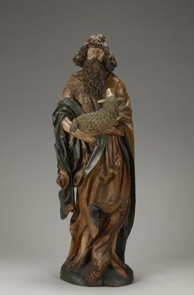 St. Johannes de Doper door Master of the Harburger Altar