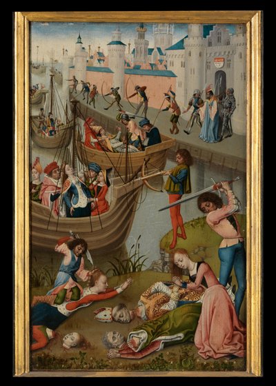 Paneel uit de legende van Sint-Ursula door Master of the Legend of St. Ursula