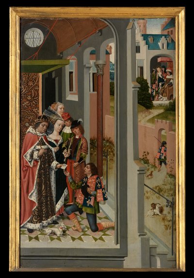 Paneel uit de Legende van St. Ursula door Master of the Legend of St. Ursula