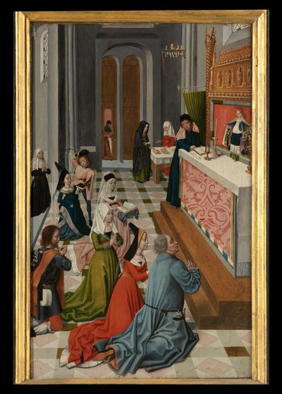 Paneel uit de Legende van St. Ursula door Master of the Legend of St. Ursula