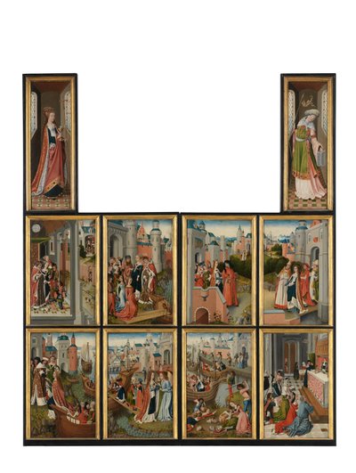 De Legende van St. Ursula door Master of the Legend of St. Ursula