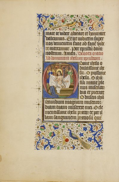 Begin O: De man van smarten door Master of the Llangattock Hours
