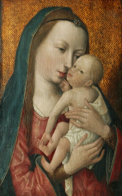 Maagd en Kind, ca. 1475-1500 door Master of the Magdalen Legend