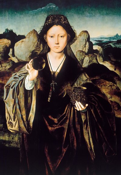 Maria Magdalena door Master of the Mansi Magdalen