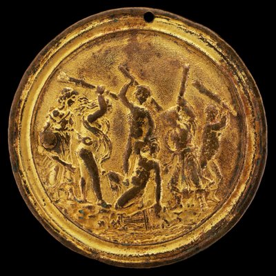 De Dood van Orpheus, vierde kwart 15e eeuw door Master of the Orpheus Legend