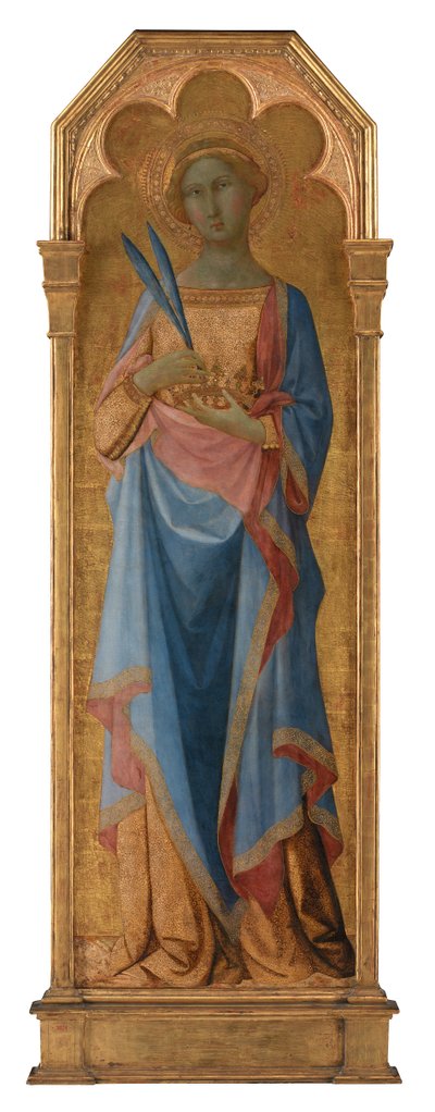 St. Corona, ca. 1350 door Master of the Palazzo Venezia Madonna