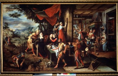 Onbekend beeld door Master of the Prodigal Son