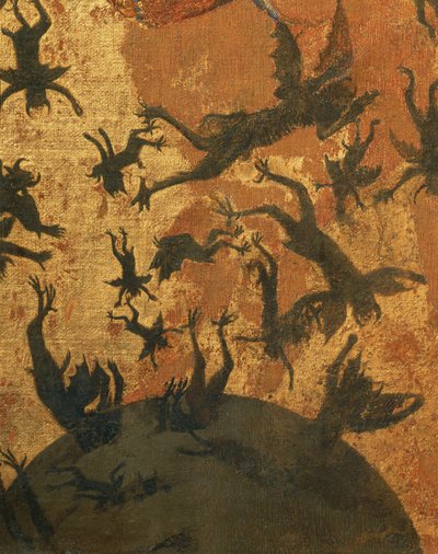 De val van de opstandige engelen ... door Master of the Rebel Angels