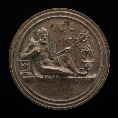Mercurius door Master of the Roman Charity