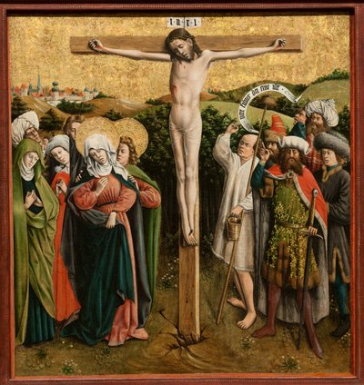 Altaarstuk met De passie van Christus, ca. 1440s door Master of the Schlägl Altarpiece