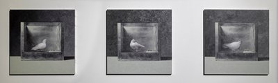 Operant Conditioning Kamer 3, 2022 (Olieverf op aluminium paneel) door Mat Collishaw