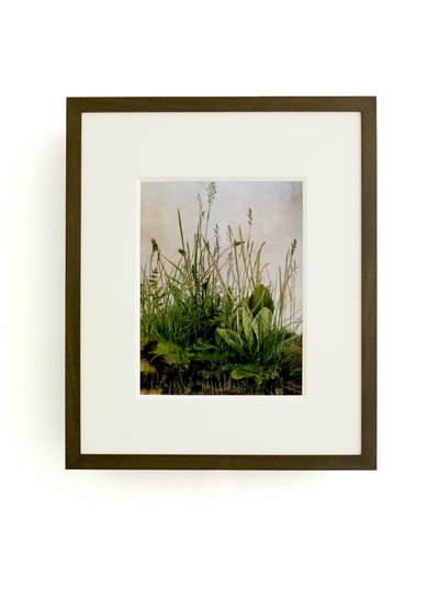 Whispering Weeds, 2011 (Houten frame, rand, LCD-scherm, ventilator en harde schijf) door Mat Collishaw