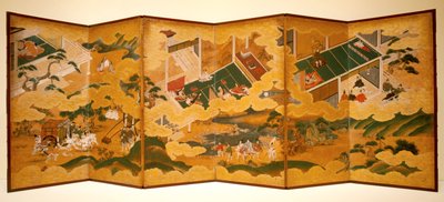 Verhalen van Genji, c.1650 door Matabei Iwasa