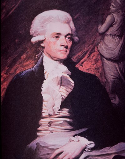 Thomas Jefferson als ambassadeur van de VS in Frankrijk door Mather (after) Brown