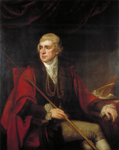 Peter Mellish, Sheriff, c1781-1831 door Mather Brown