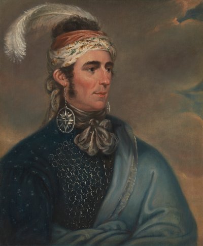 Teyoninhokarawen (Major John Norton) door Mather Brown