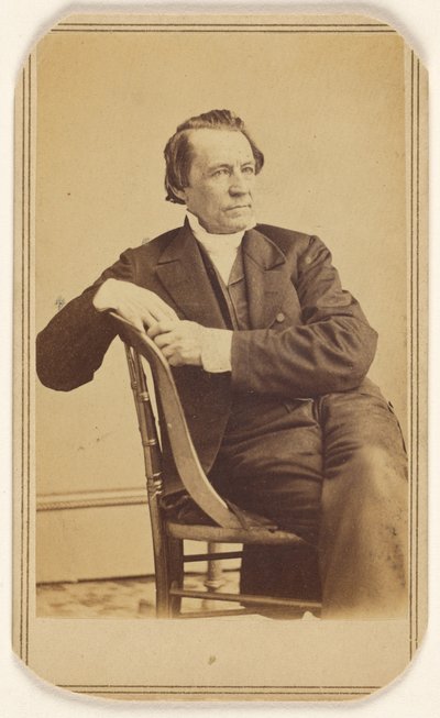 [Edwin F. Hatfield, D.D.]. door Mathew B. Brady