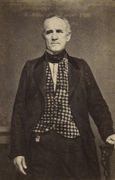 Sam Houston, ca. 1860-65 (albumine zilverdruk) door Mathew B. Brady