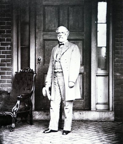 Generaal Robert E. Lee (1807-70) door Mathew Brady