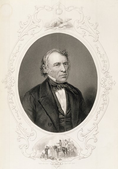 Generaal Zachary Taylor, uit 