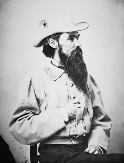 Portret van generaal-majoor William Mahone door Mathew Brady
