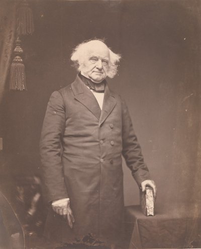 President Martin Van Buren, 1855-58 door Mathew Brady
