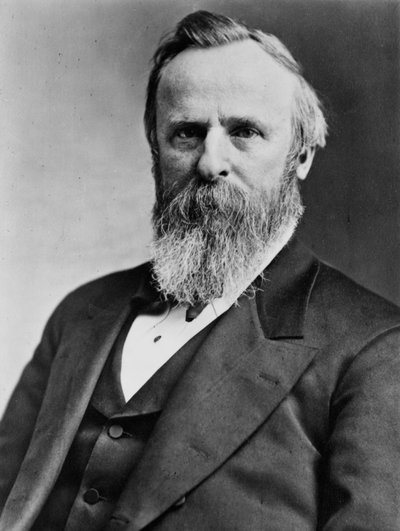 President Rutherford B. Hayes, ca. 1880 door Mathew B. Brady