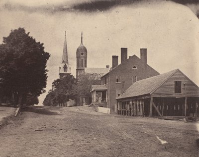 Tweede Korps Ziekenhuis, Washington, D.C. door Mathew Brady