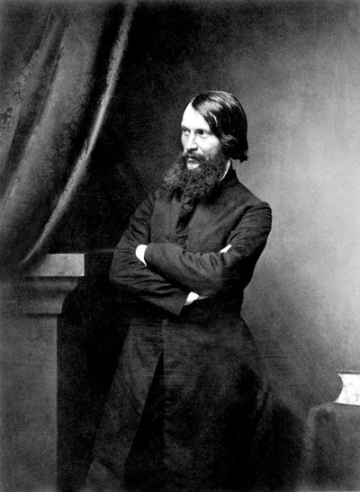 Thaddeus Hyatt: Amerikaanse abolitionist, New York, c.1857 door Mathew B. Brady