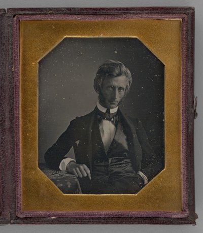 Ongenoemd Portret van een Man, 1846 door Mathew Brady
