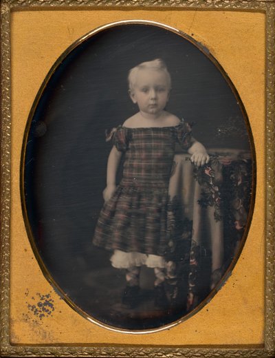 Ongenaamd Portret van een Kind door Mathew Brady