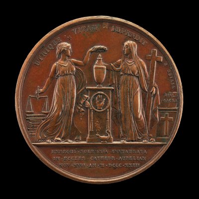 Gerechtigheid en Geloof [achterzijde] door Mathias Nicholas Marie Vivier
