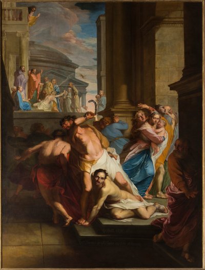 De zonen van Sceva door Mathieu (1658 1741) Elias
