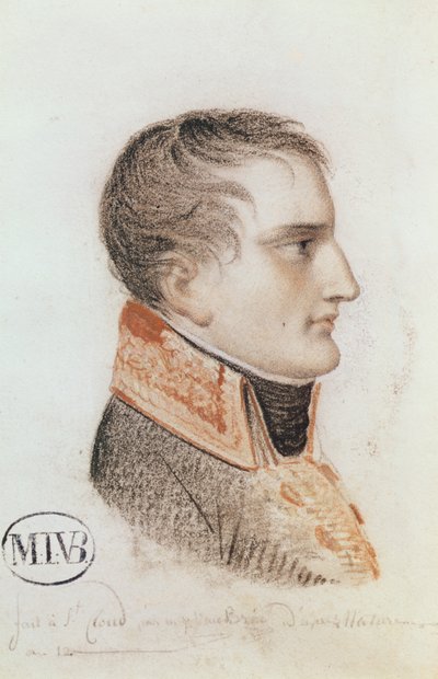 Bonaparte (1769-1821), Eerste Consul, studie voor 