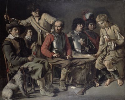 Een Ruzie door Mathieu Le Nain