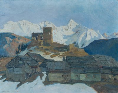 Winter in Ladis (Tirol) door Mathilde Sitta Allé