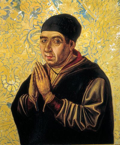 Portret van de architect Juan Guas (1430-1496) door Matias Moreno Gonzalez