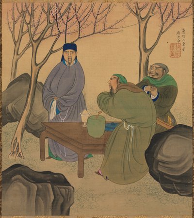 Romantiek van de Drie Koninkrijken, 1800s door Matsumura Goshun