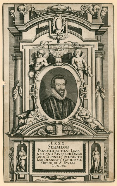 Dr John Donne, late Deane van de Kathedraal van St Paul
