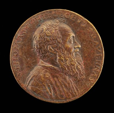 Tommaso Rangone, 1493-1577, Arts van Ravenna [voorzijde], 1562 door Matteo Pagani