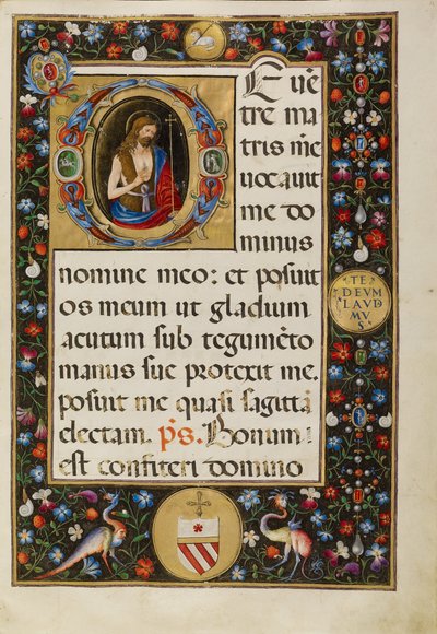 Sint Johannes de Doper door Matteo da Milano
