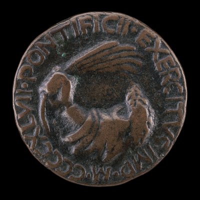 Embleem van Autoriteit [achterzijde], 1447 door Matteo di Andrea de Pasti