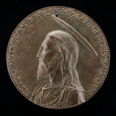 Jezus Christus [voorzijde], 1446-1450 door Matteo di Andrea de Pasti