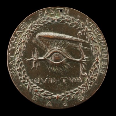 Gevleugeld Menselijk Oog [achterkant], 1446-1450 door Matteo di Andrea de Pasti