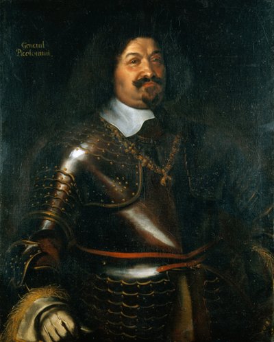 Portret van Prins Octavio Piccolomini 1599-1656, Hertog van Amalfi, 1649 door Matthaeus Merian the Younger